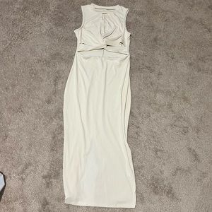 Fitted Ivory Dress